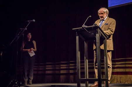 Michael Schottenberg am Podium
