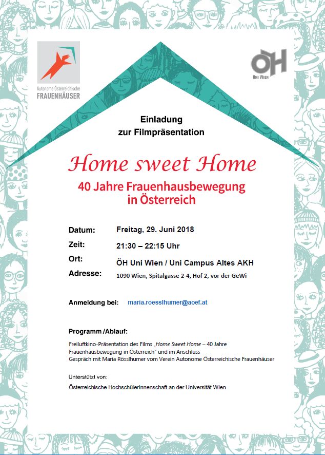 HomeSweetHome OEH UniWien 29 06 2018