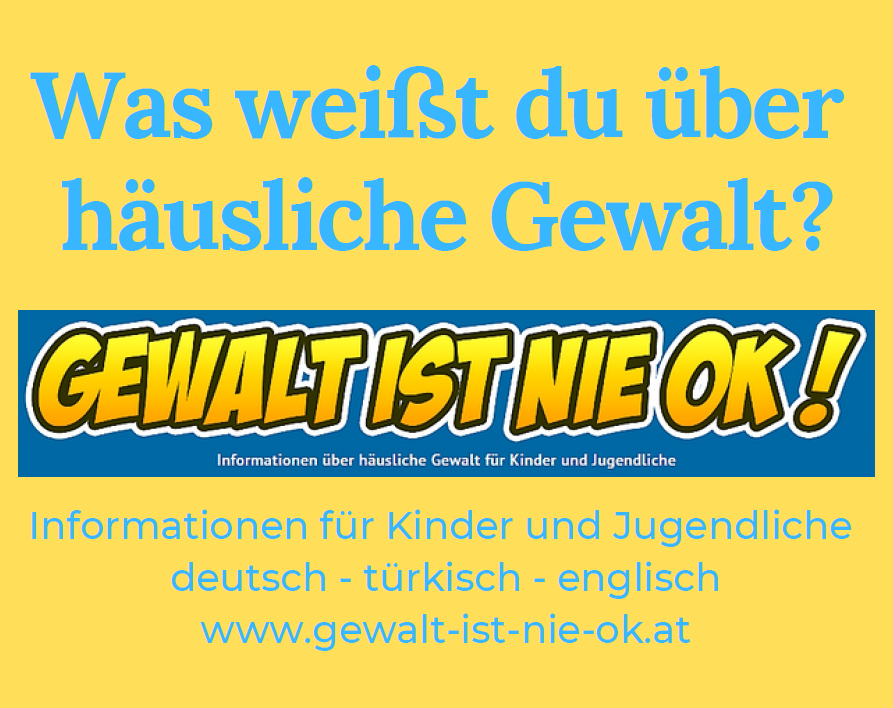 Kinderwebsite Gewalt ist nie ok Sujet